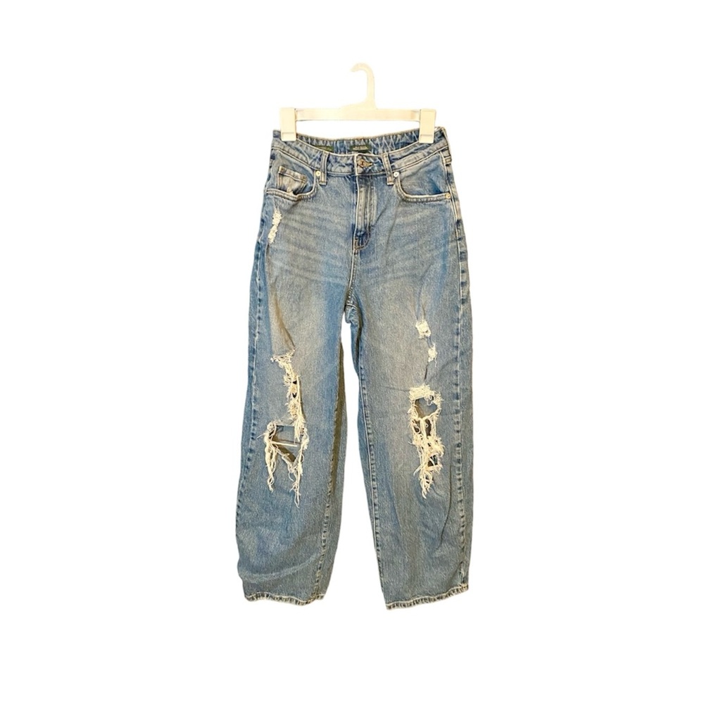 Wild Fable Highest Rise Baggy Fit Distressed size 2